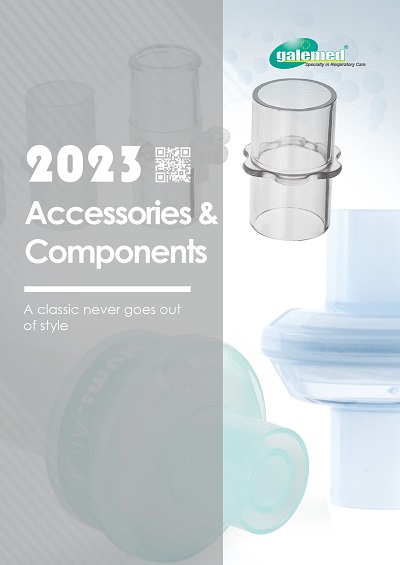 Catalog Cover of GaleMed Respiratory Care Accessories and Components